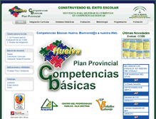 Tablet Screenshot of competenciasbasicashuelva.net